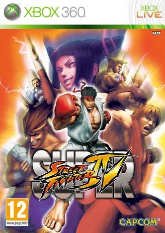 jaquette du jeu vidéo Super Street Fighter IV