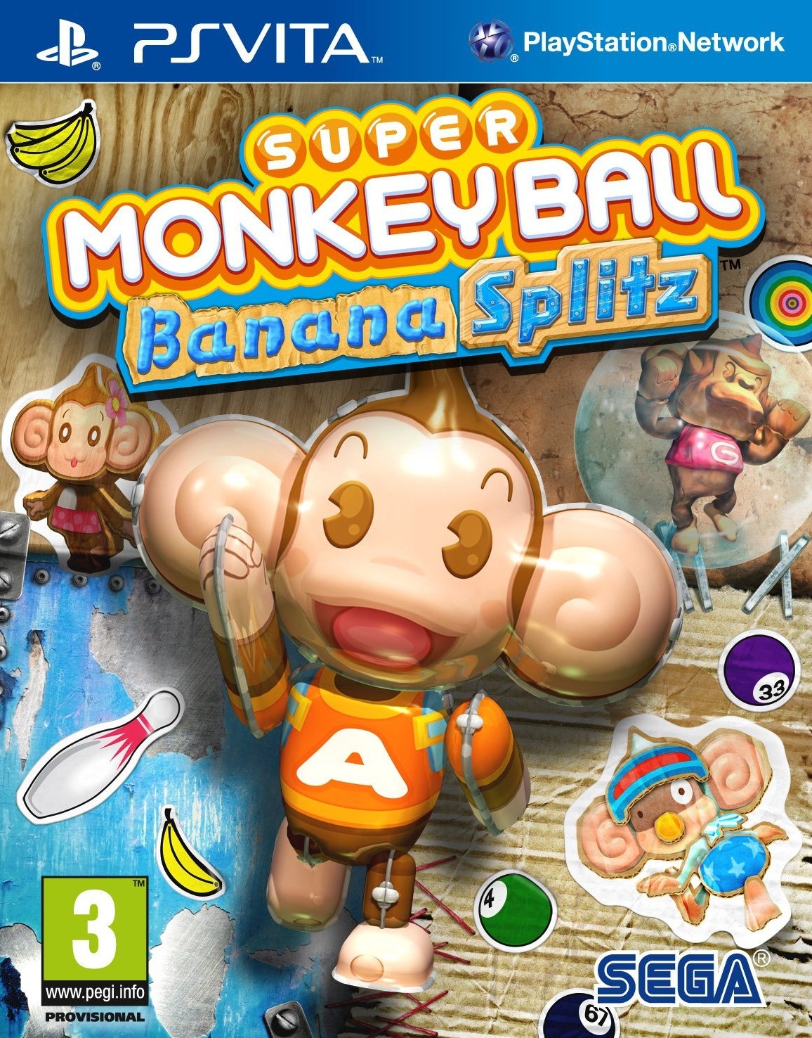 jaquette du jeu vidéo Super Monkey Ball: Banana Blitz