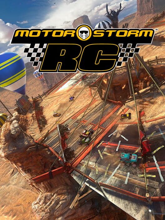 jaquette du jeu vidéo MotorStorm RC