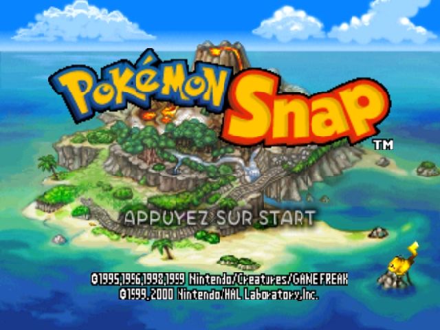 jaquette du jeu vidéo Pokémon Snap