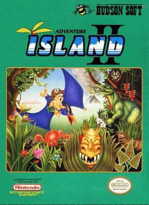 jaquette du jeu vidéo Adventure Island II : Aliens in Paradise