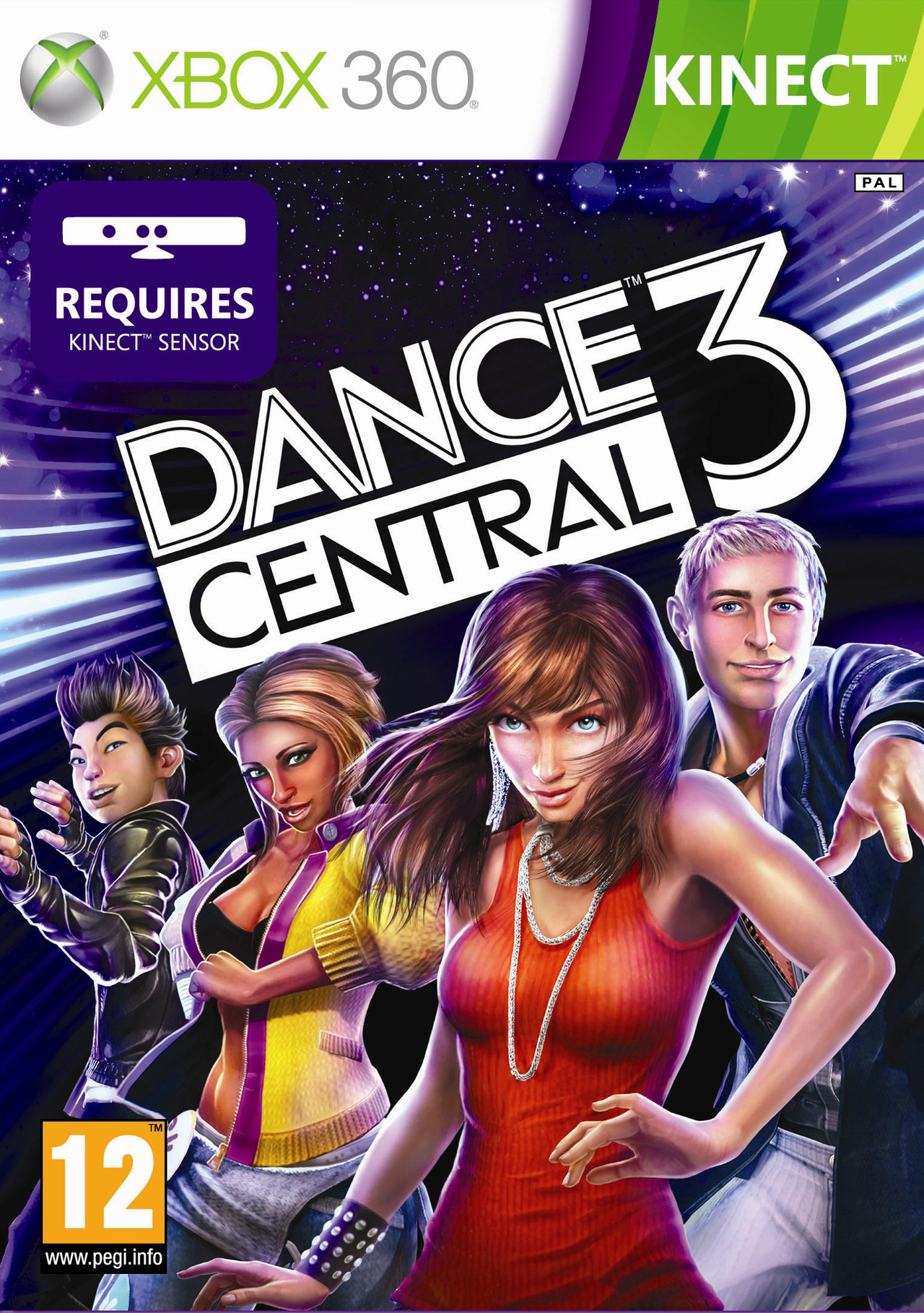 jaquette du jeu vidéo Dance Central 3
