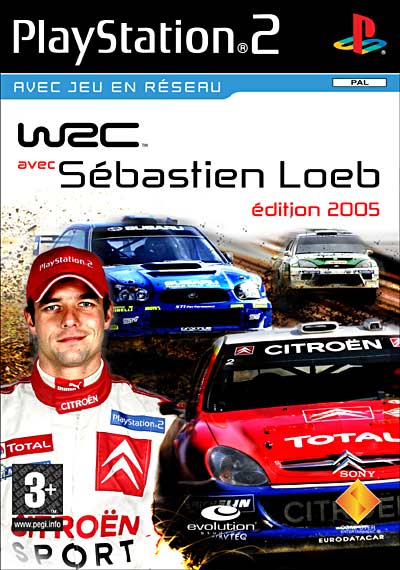 jaquette du jeu vidéo WRC Sébastien Loeb Édition 2005