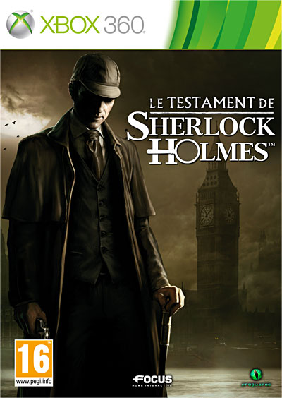 jaquette du jeu vidéo Le Testament de Sherlock Holmes