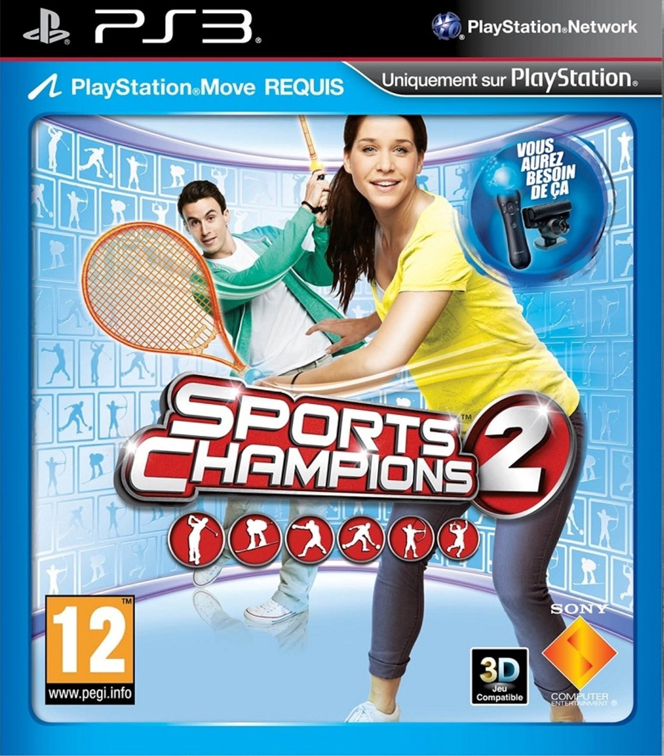 jaquette du jeu vidéo Sports Champions 2