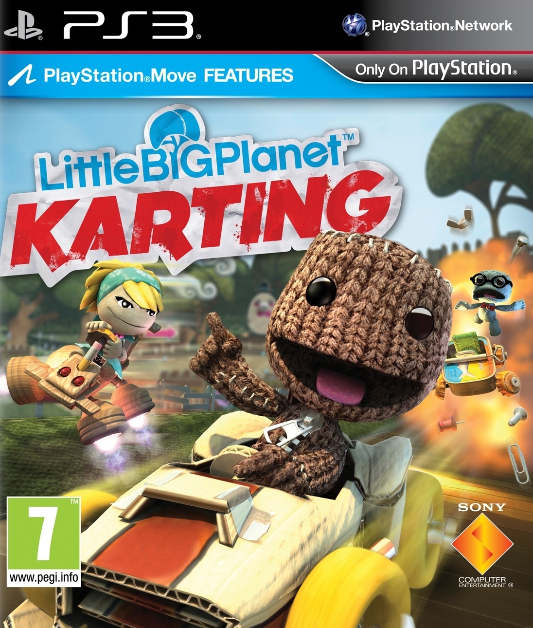 jaquette du jeu vidéo LittleBigPlanet Karting