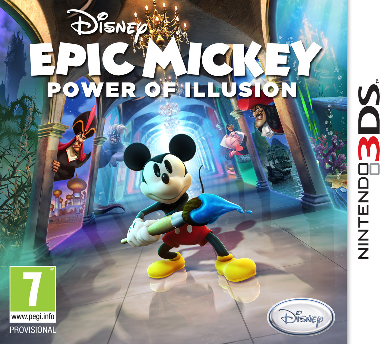 jaquette du jeu vidéo Epic Mickey : Power of Illusion