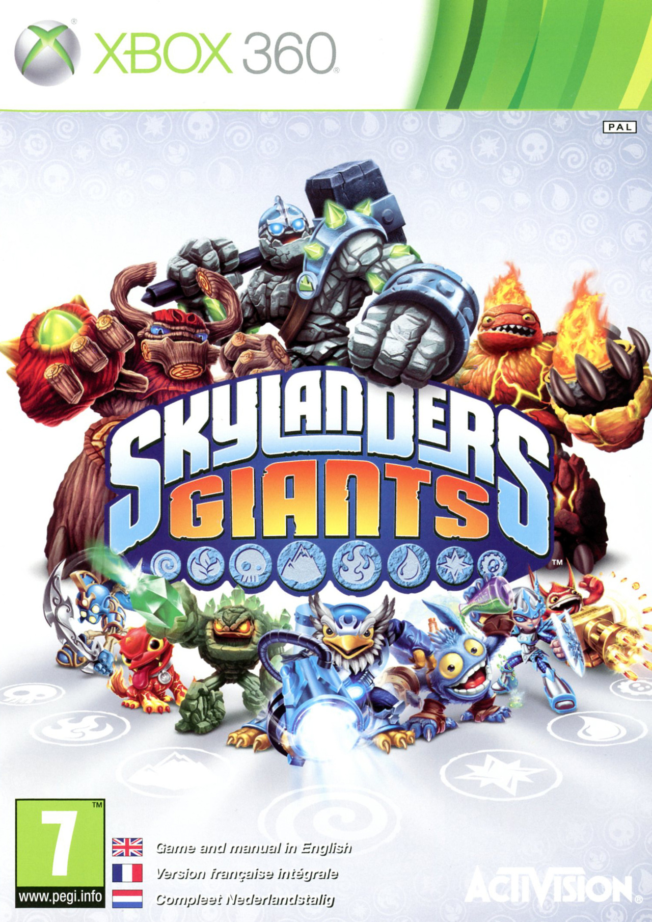 jaquette du jeu vidéo Skylanders Giants