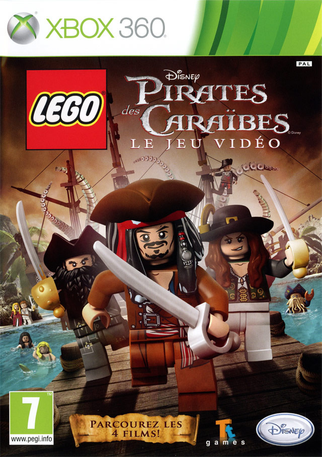 jaquette du jeu vidéo Lego Pirates des Caraïbes : Le Jeu Vidéo