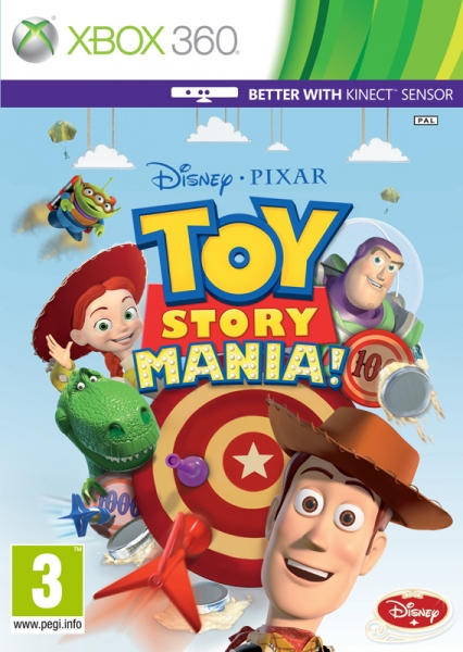 jaquette du jeu vidéo Toy Story Mania!