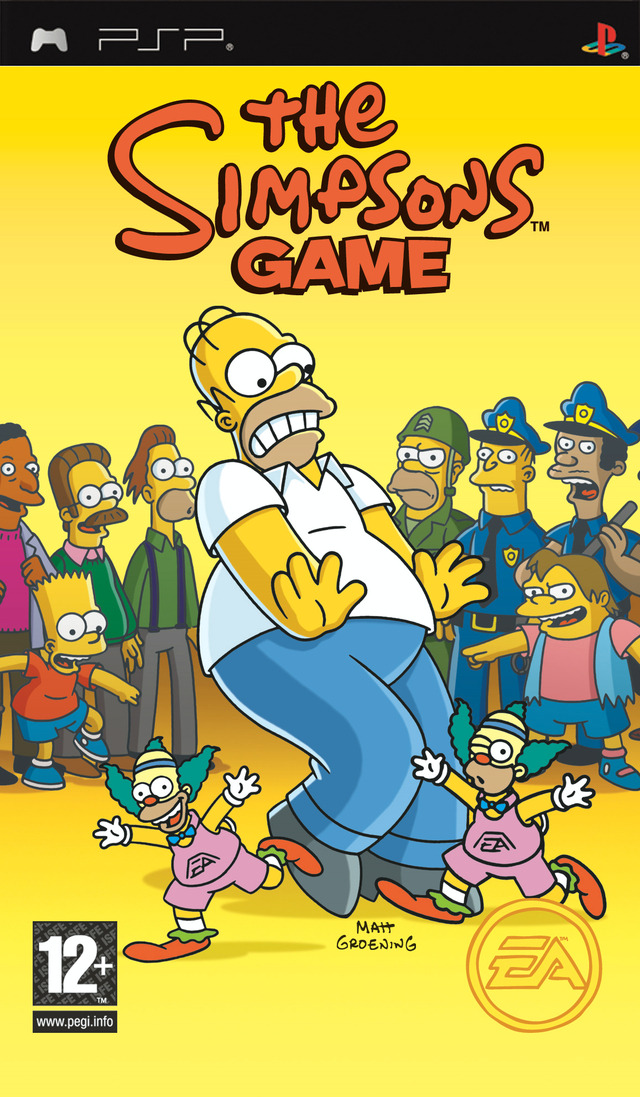 jaquette du jeu vidéo Les Simpson Le Jeu