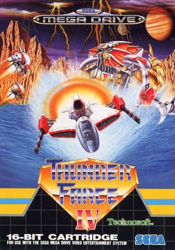 jaquette du jeu vidéo Thunder Force IV