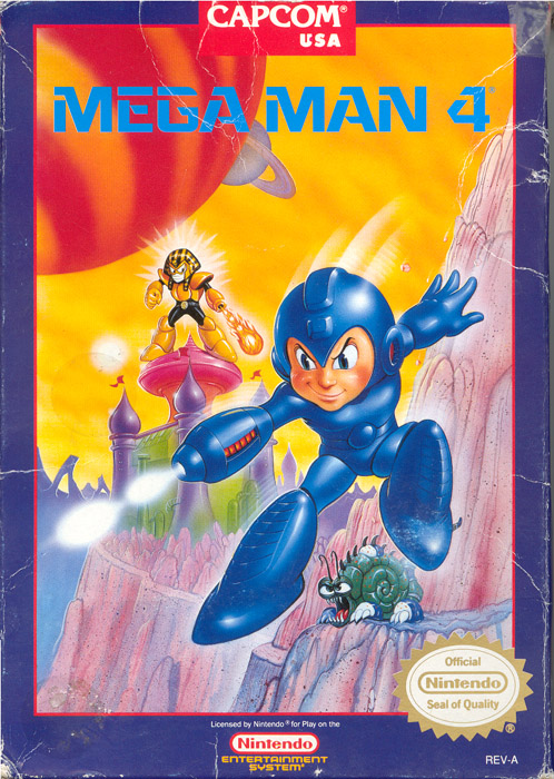 jaquette du jeu vidéo Megaman 4