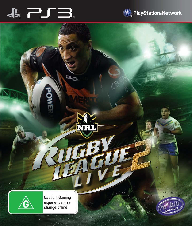 jaquette du jeu vidéo Rugby League Live 2