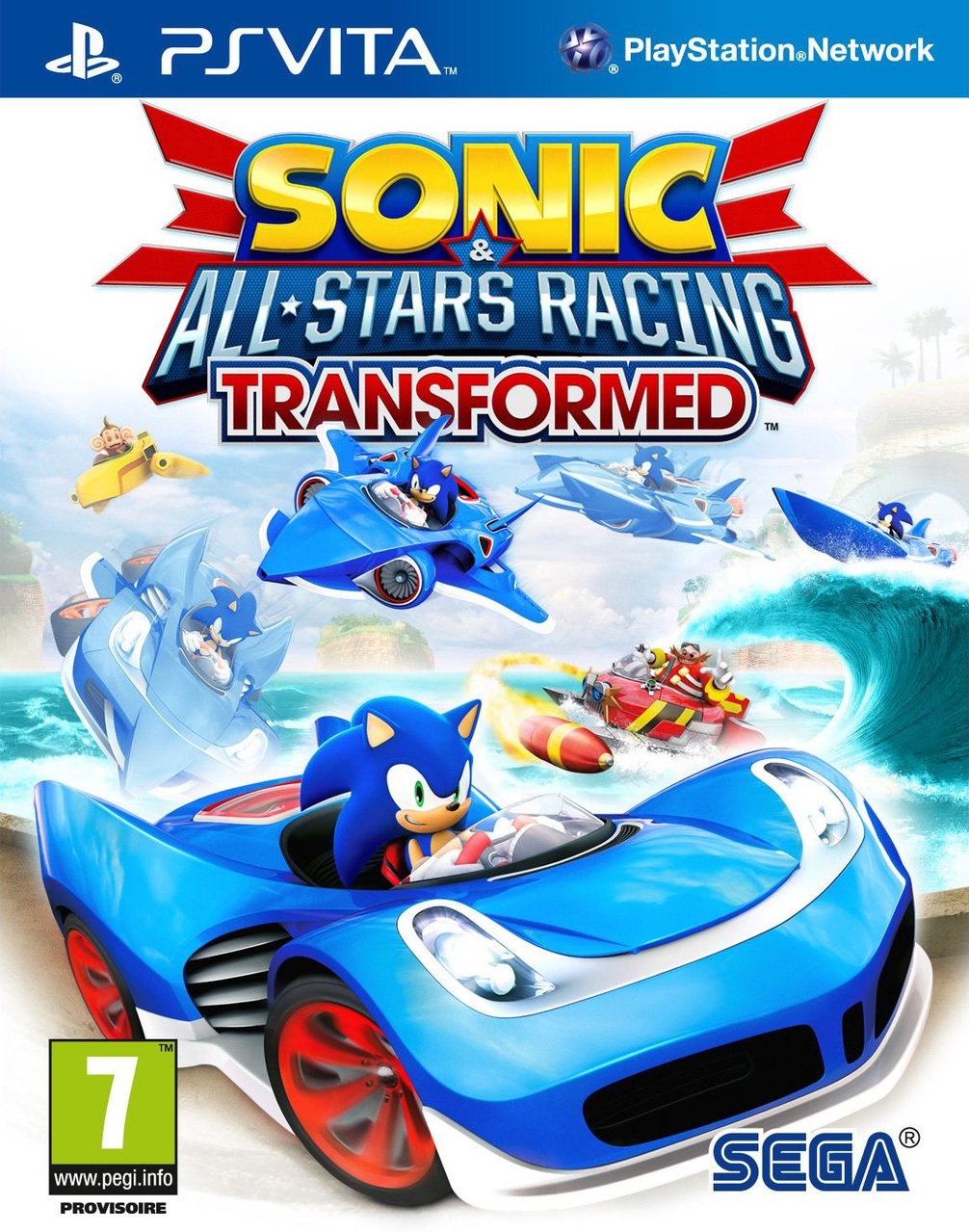jaquette du jeu vidéo Sonic & All Stars Racing Transformed
