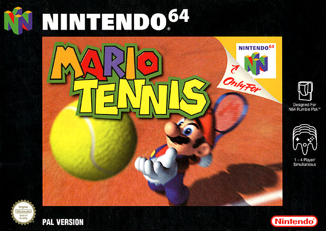 jaquette du jeu vidéo Mario Tennis