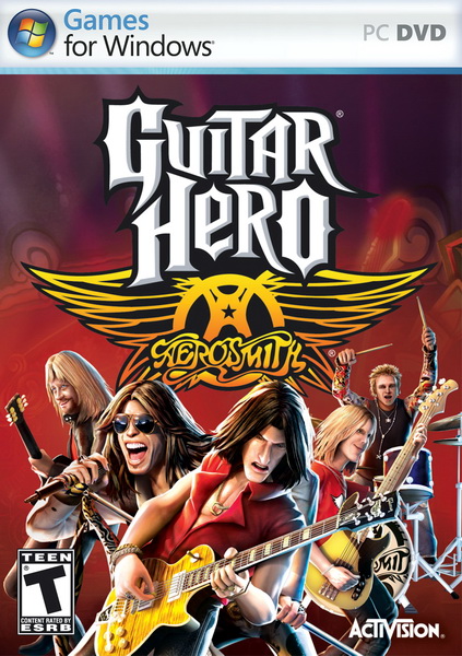 jaquette du jeu vidéo Guitar Hero: Aerosmith