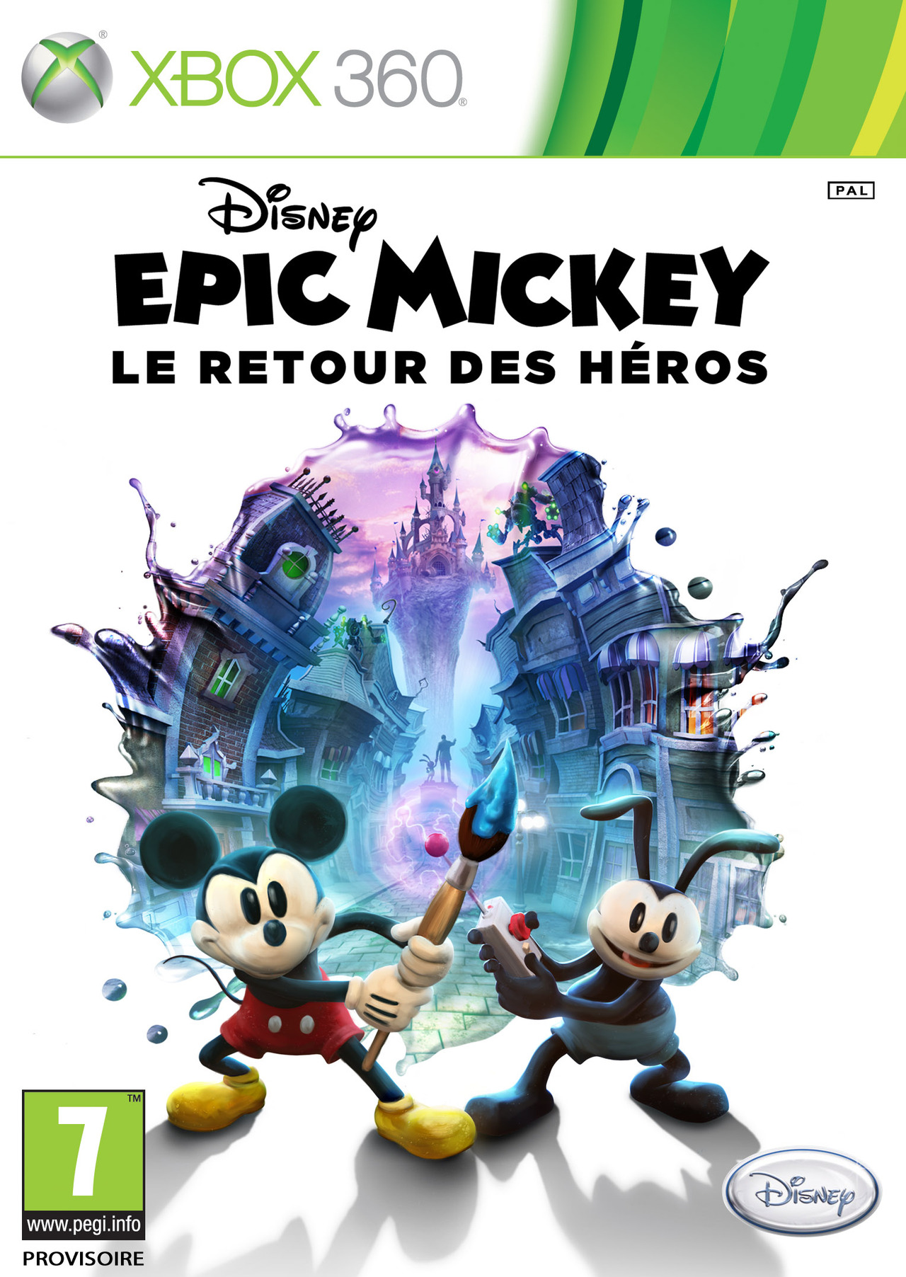 jaquette du jeu vidéo Epic Mickey : Le Retour des Héros