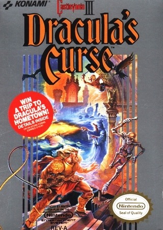 jaquette du jeu vidéo Castlevania III : Dracula's Curse