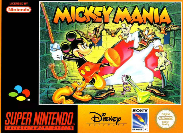 jaquette du jeu vidéo Mickey Mania : The Timeless Adventures of Mickey Mouse