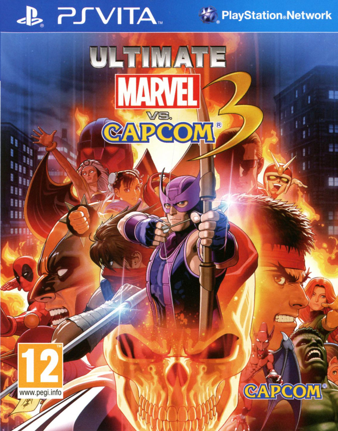 jaquette du jeu vidéo Ultimate Marvel vs. Capcom 3