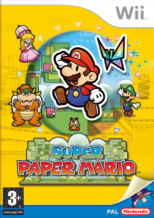 jaquette du jeu vidéo Super Paper Mario