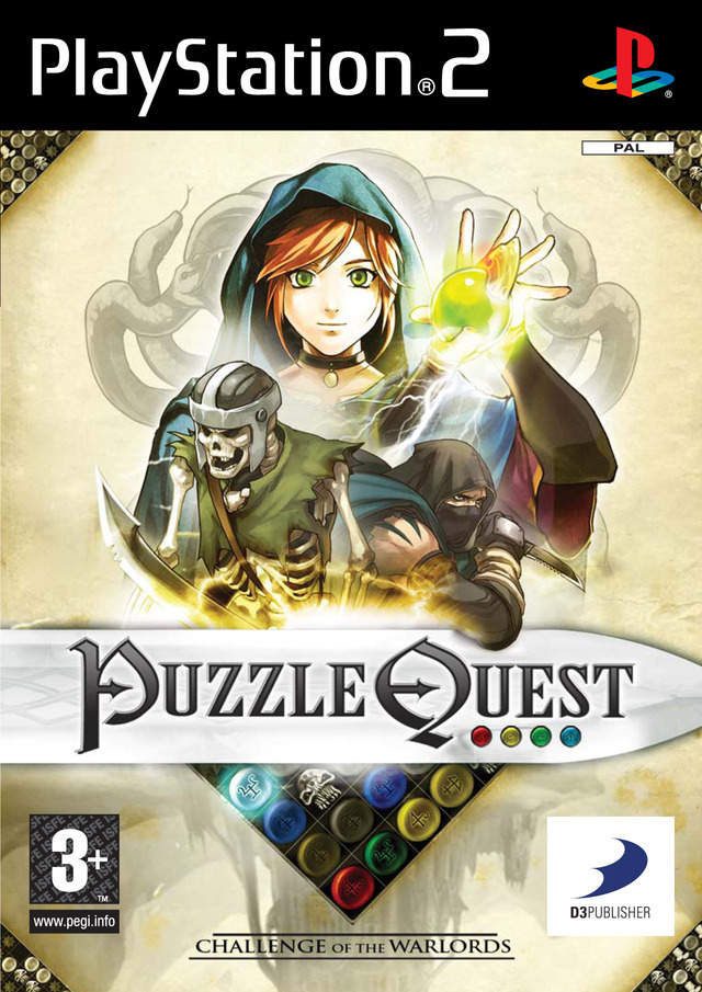 jaquette du jeu vidéo Puzzle Quest: Challenge Of The Warlords