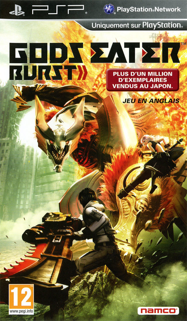 jaquette du jeu vidéo Gods Eater Burst