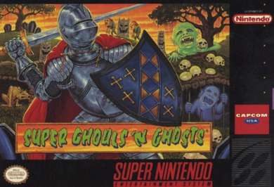 jaquette du jeu vidéo Super Ghouls'n Ghosts