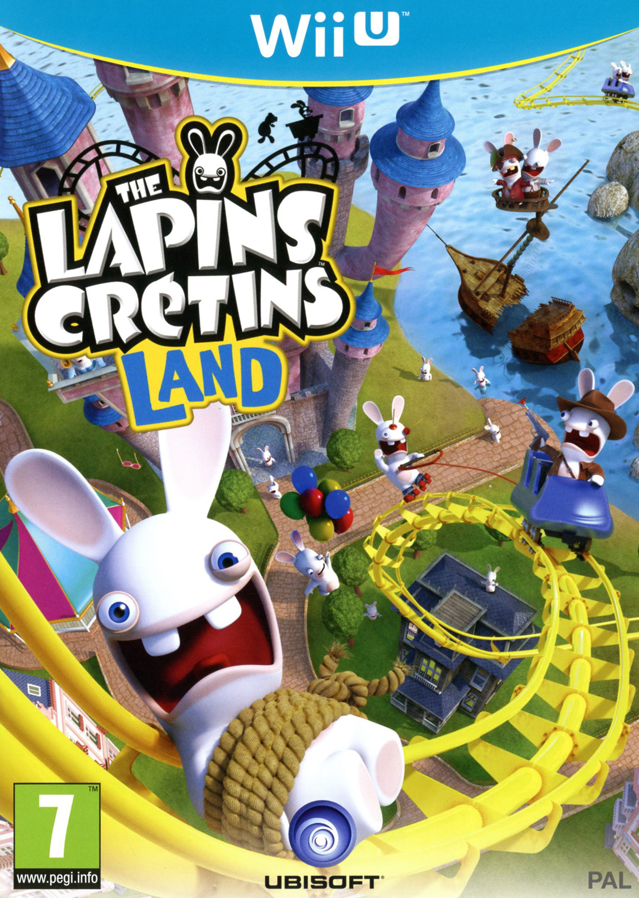jaquette du jeu vidéo The Lapins Crétins Land
