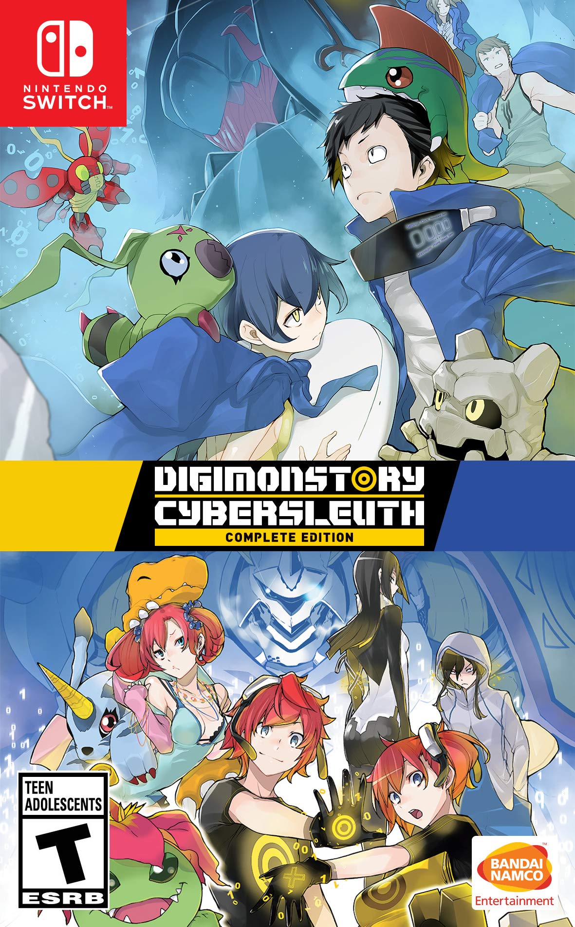 jaquette du jeu vidéo Digimon Story: Cyber Sleuth Complete Edition