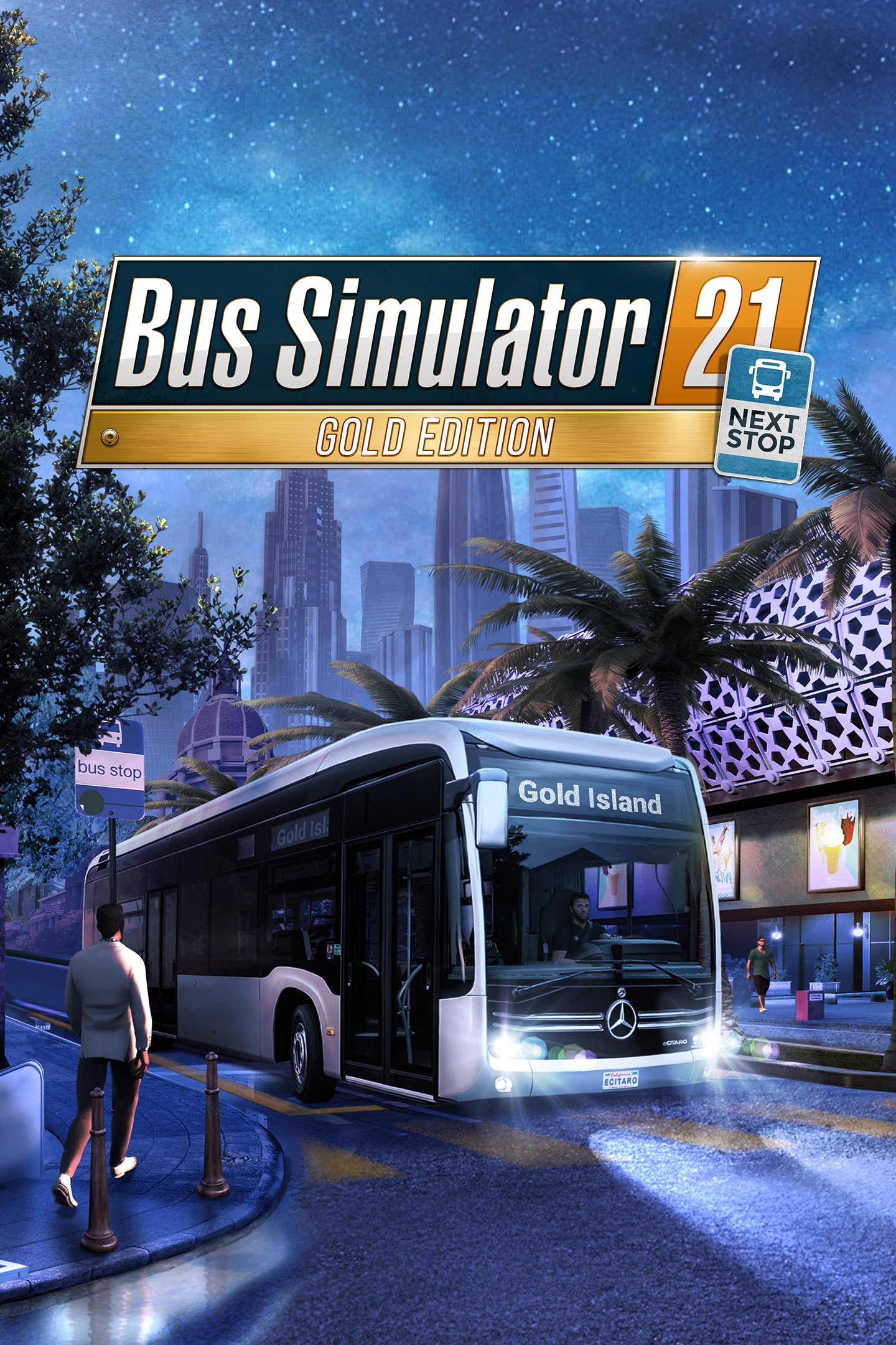 jaquette du jeu vidéo Bus Simulator 21 Next Stop