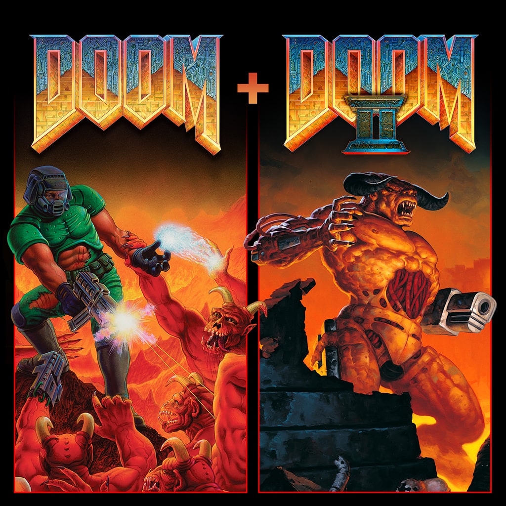 jaquette du jeu vidéo DOOM + DOOM II