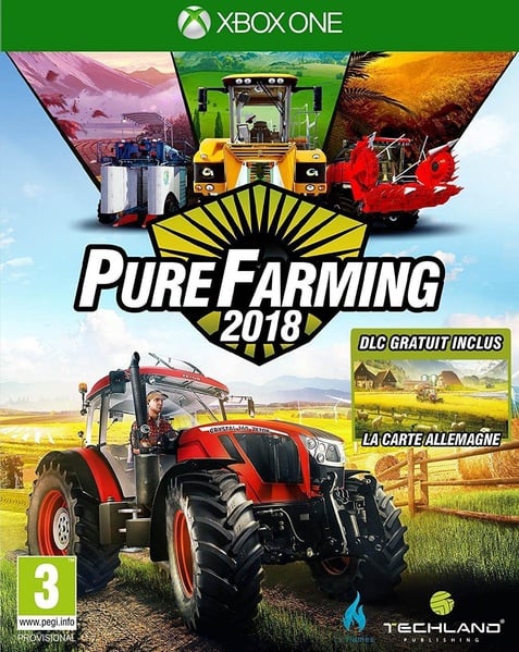 jaquette du jeu vidéo Pure Farming 2018