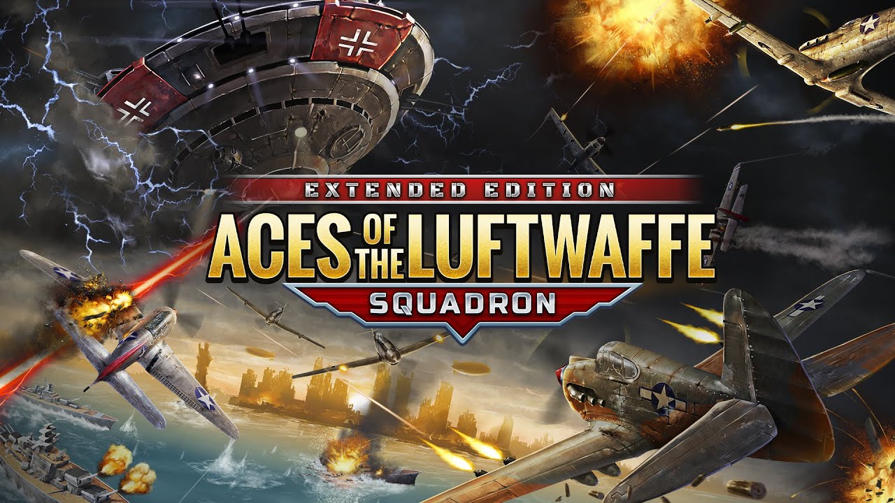 jaquette du jeu vidéo Aces of the Luftwaffe: Squadron