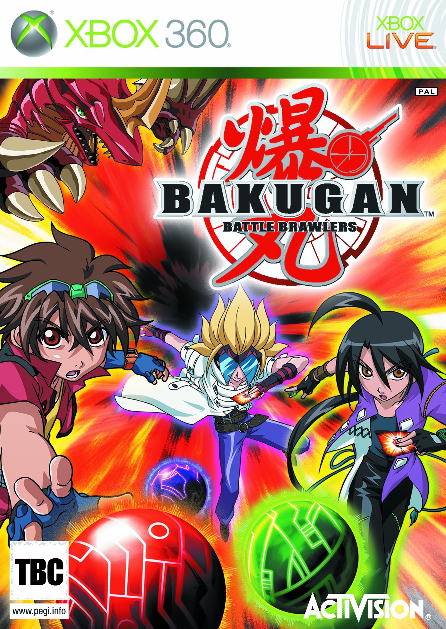 jaquette du jeu vidéo Bakugan Battle Brawlers