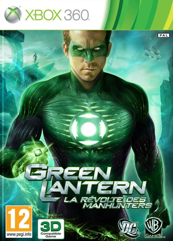 jaquette du jeu vidéo Green Lantern : La Révolte des Manhunters