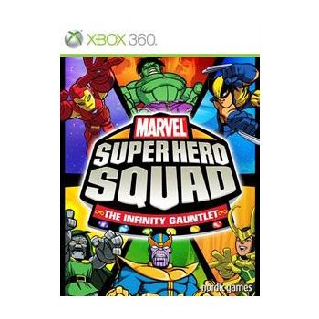 jaquette du jeu vidéo Marvel Super Hero Squad : Le Gant de l'Infini