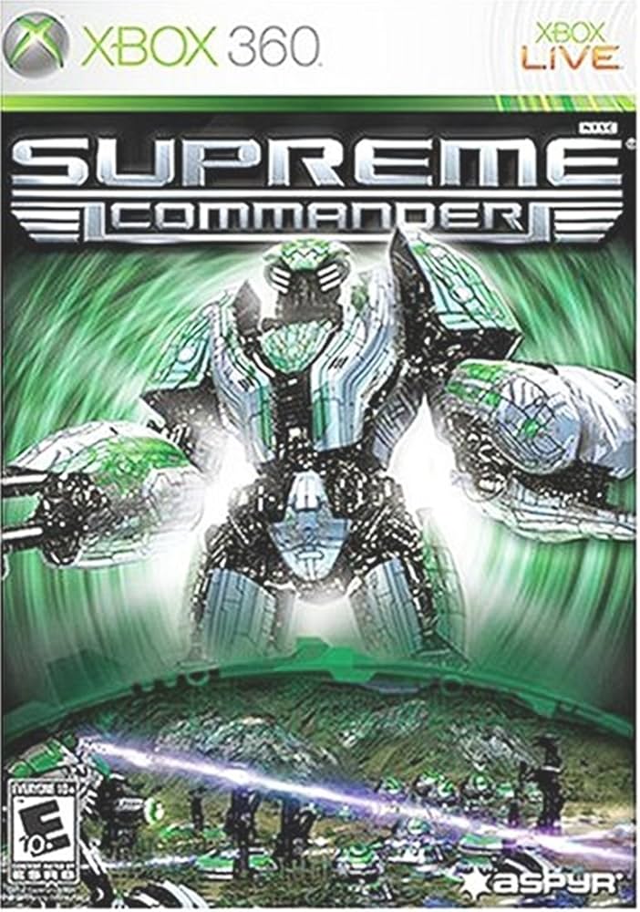 jaquette du jeu vidéo Supreme Commander