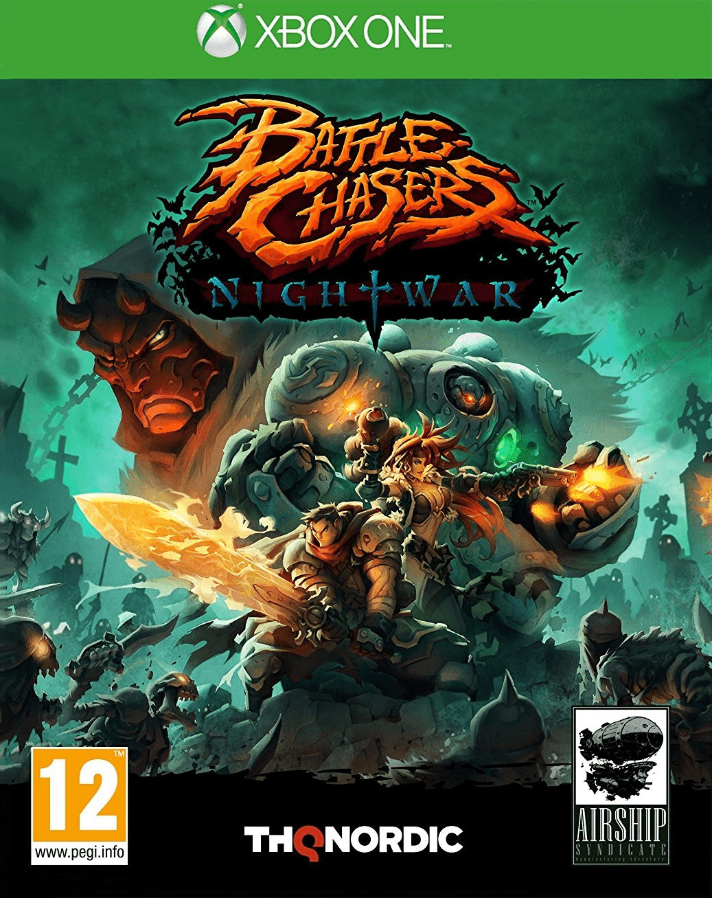 jaquette du jeu vidéo Battle Chasers: Nightwar