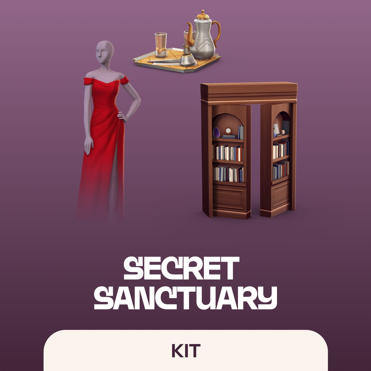 jaquette du jeu vidéo Les Sims 4 Kit Boudoir secret