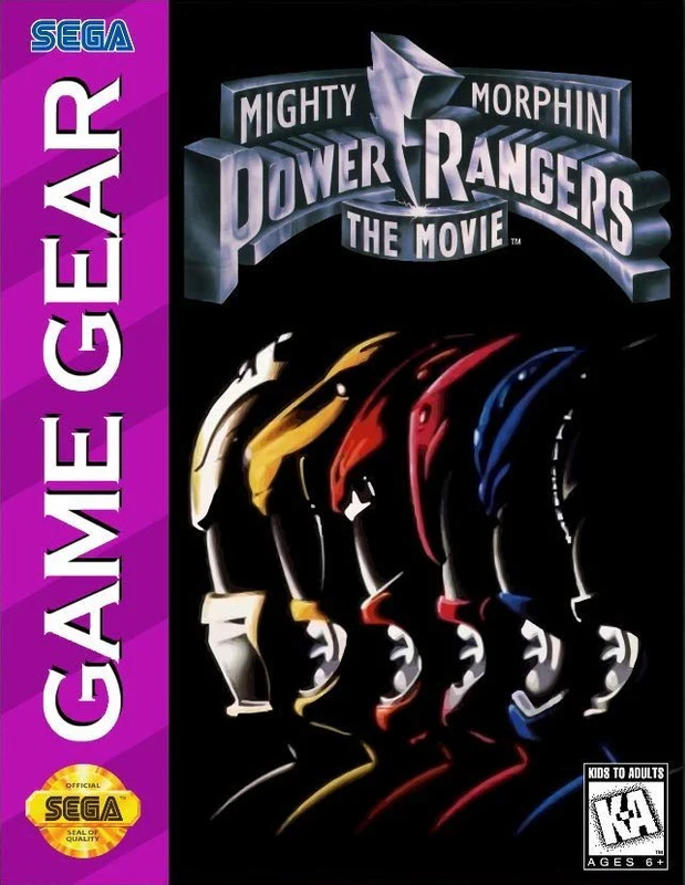 jaquette du jeu vidéo Power Rangers : The Movie