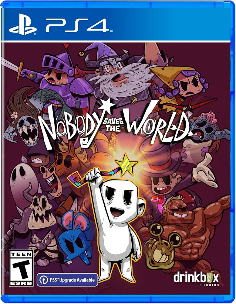 jaquette du jeu vidéo Nobody Saves The World