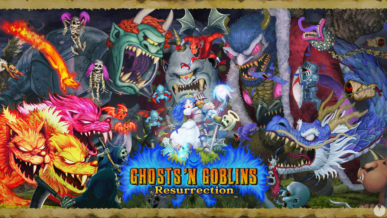 jaquette du jeu vidéo Ghosts’n Goblins Resurrection