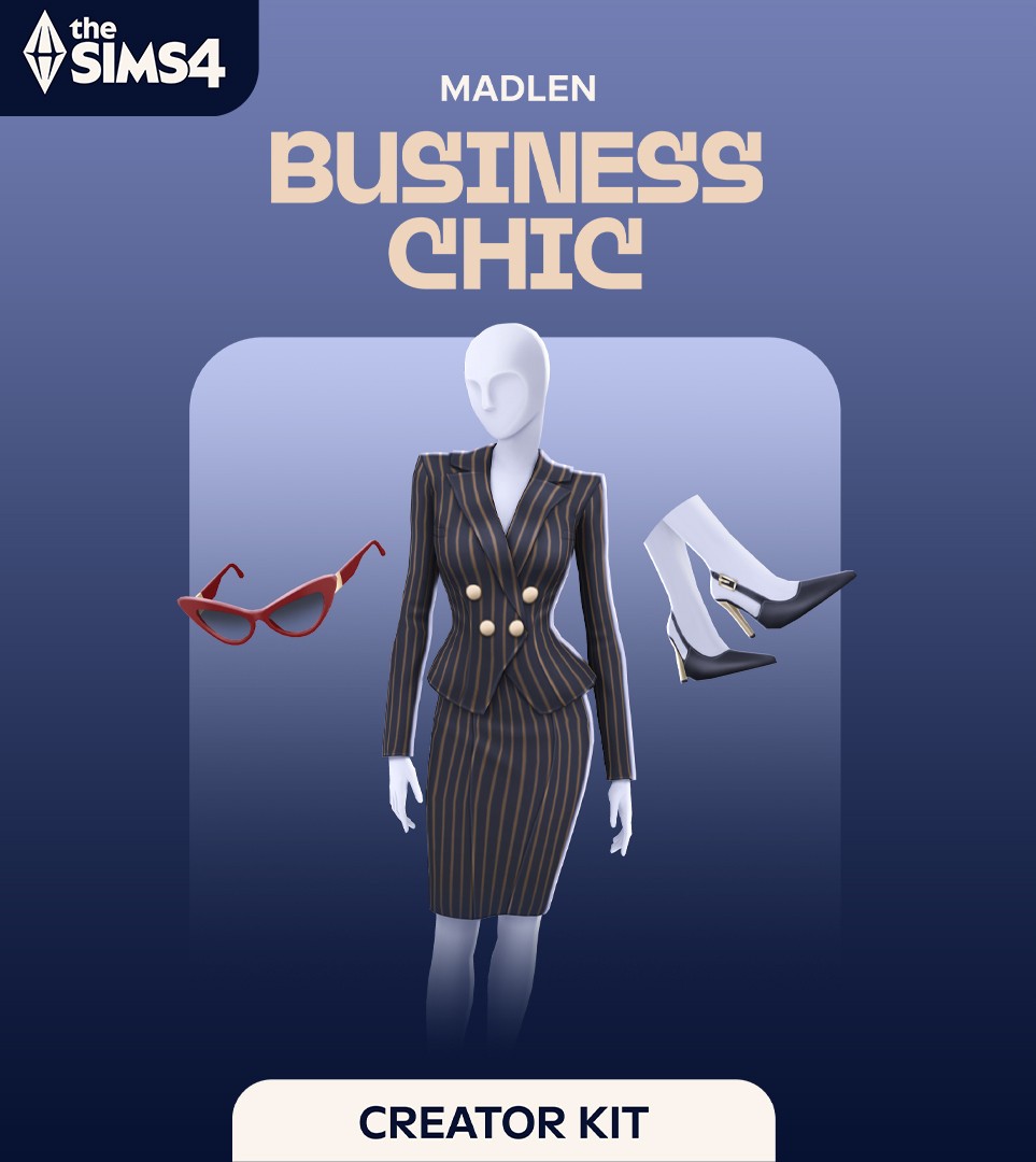 jaquette du jeu vidéo Les Sims 4 Kit Chic Professionnel