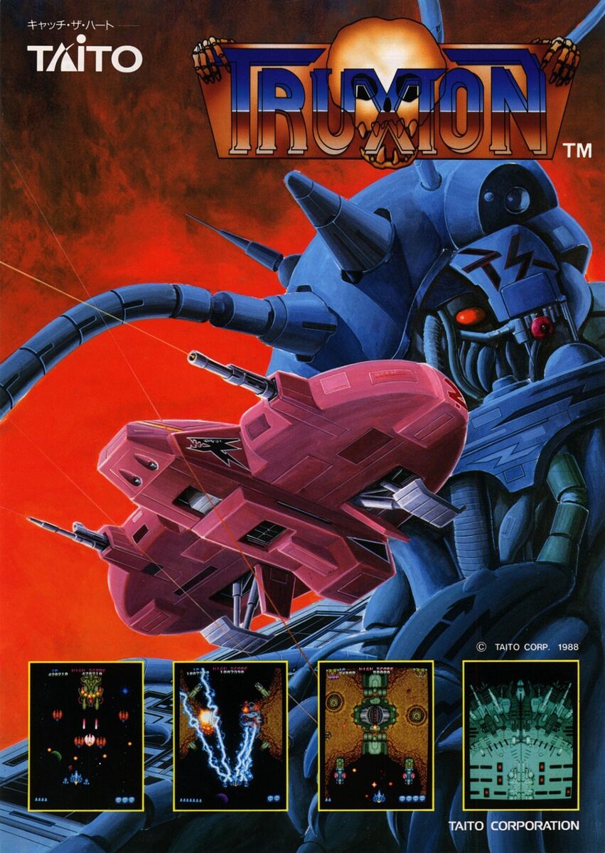 jaquette du jeu vidéo Truxton