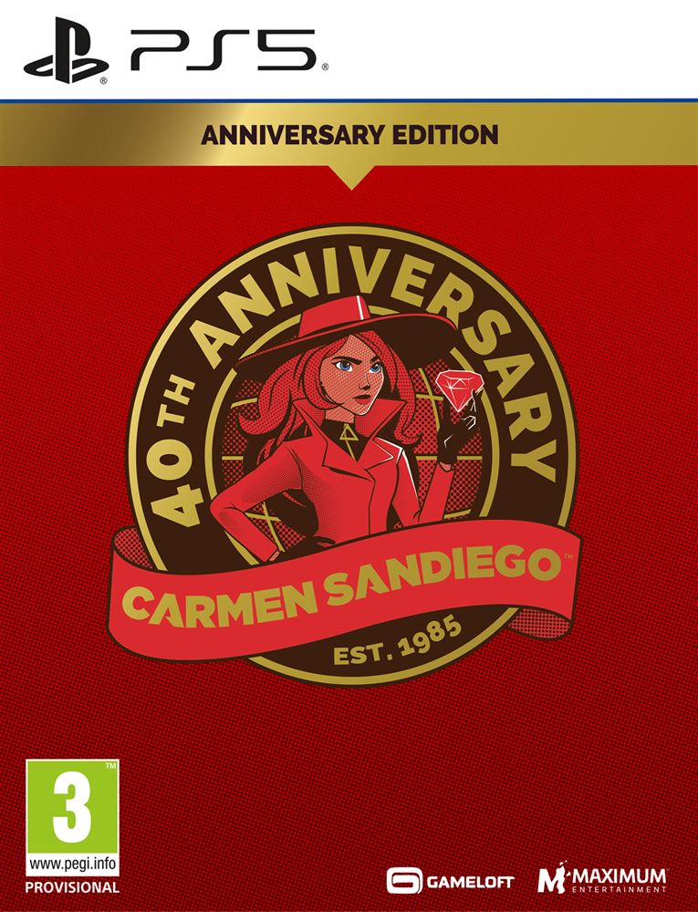 jaquette du jeu vidéo Carmen Sandiego 40th Anniversary Edition