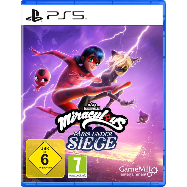 jaquette du jeu vidéo Miraculous: Paris Under Siege
