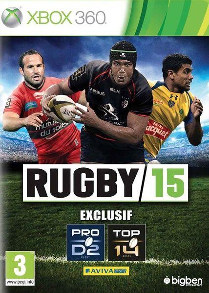 jaquette du jeu vidéo Rugby 15