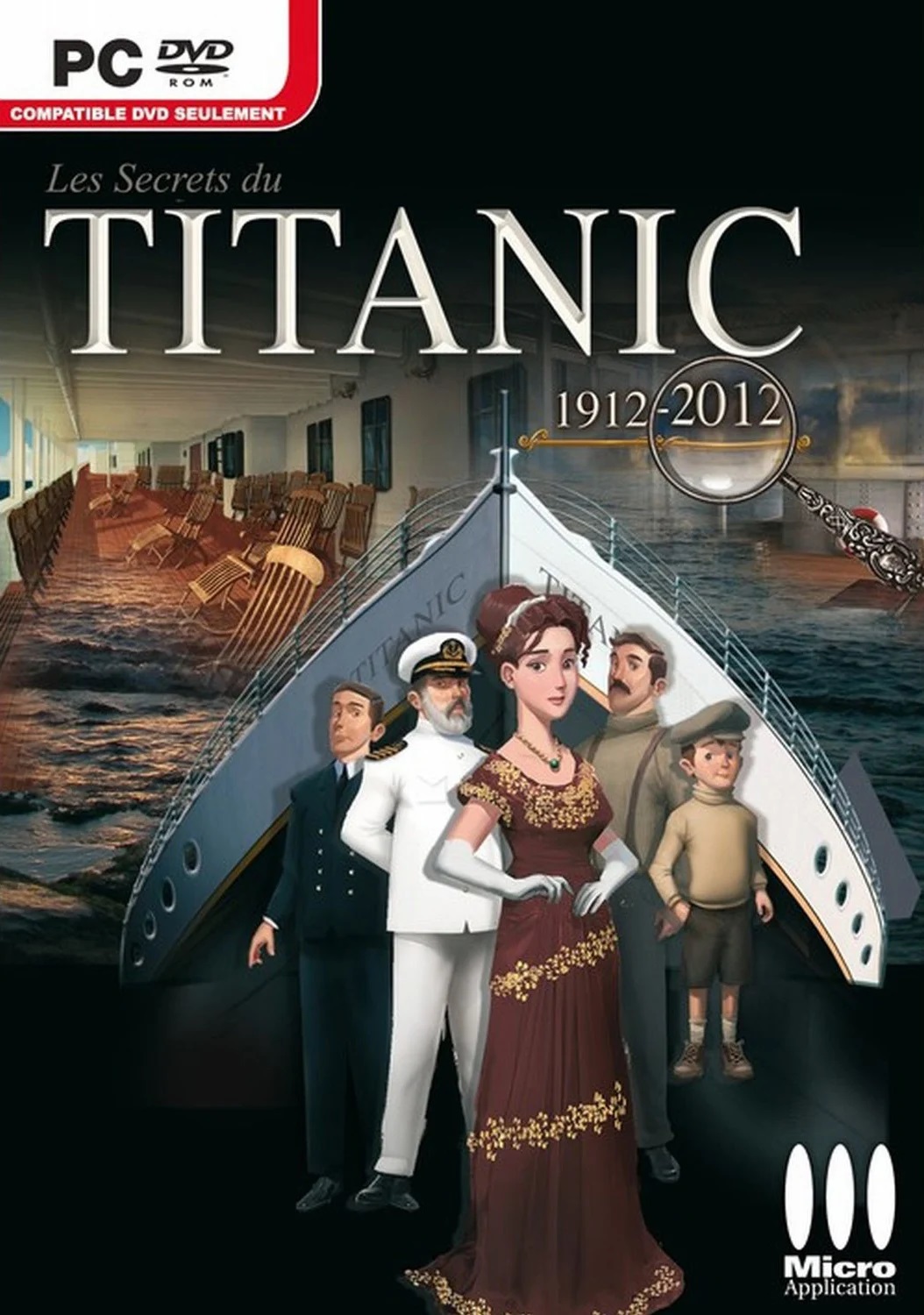 jaquette du jeu vidéo Secrets of the Titanic (1912 – 2012)